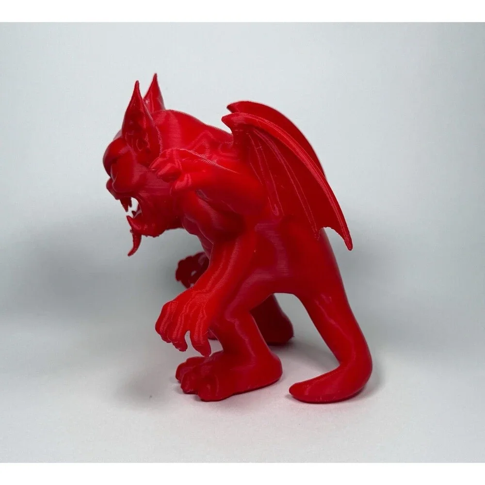 Angry Red Planet Five Armed Martian Monster Toy